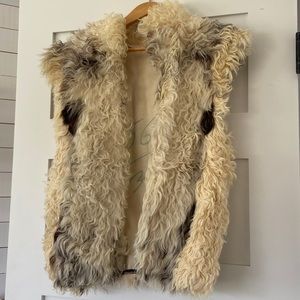 Vintage Soft Sheepskin Vest (Project)